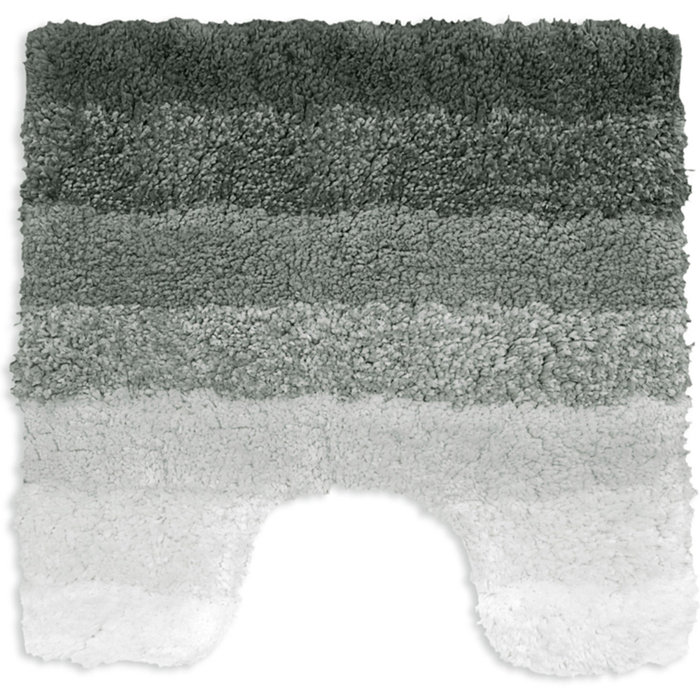 Mayfair Superstripe Grey Bath Mat Set Image 5