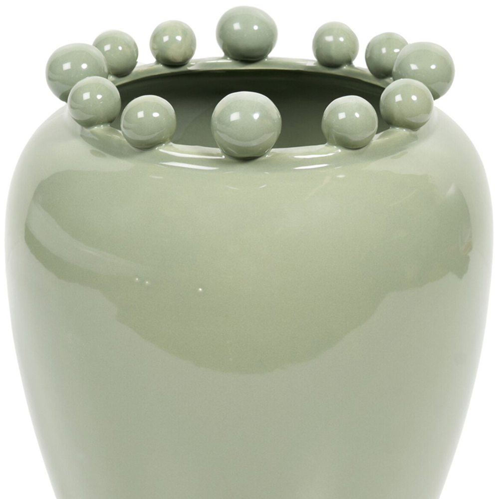Sage Large Ball Edge Vase Planter Image 5