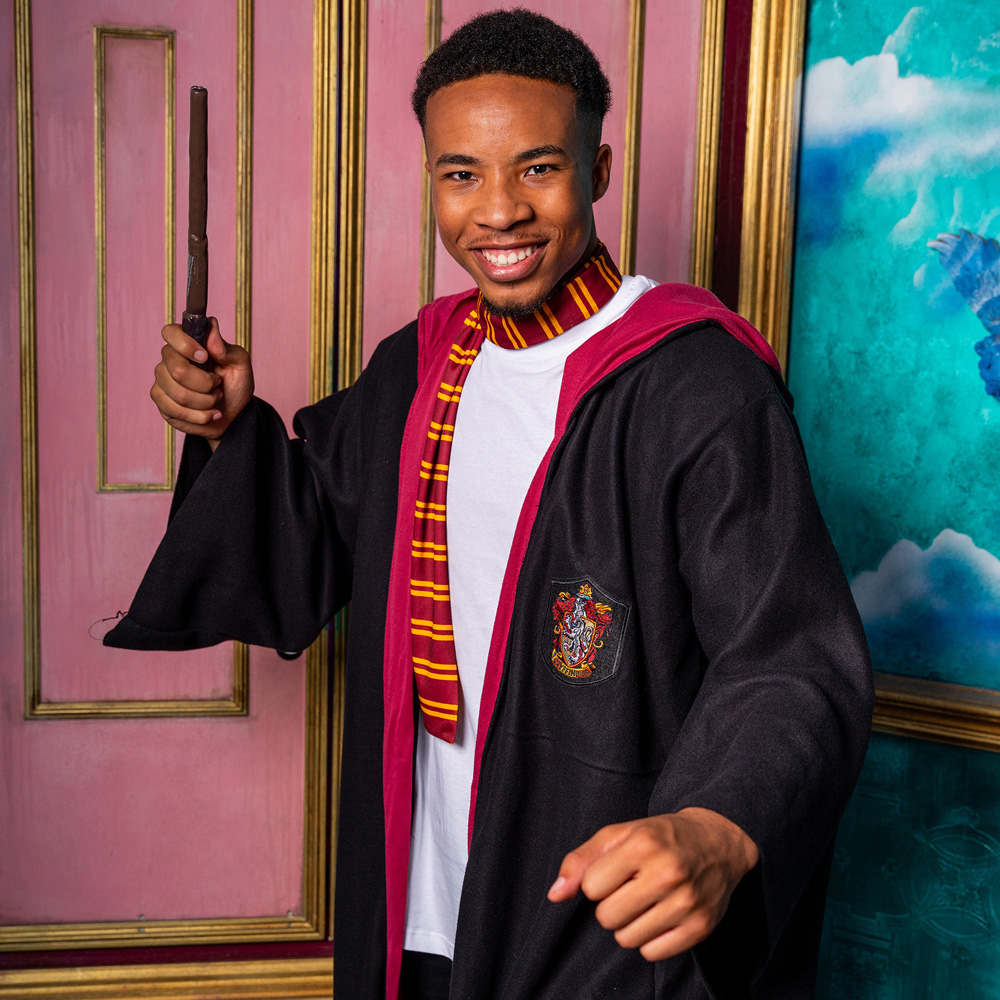 Harry Potter Deluxe Harry Potter Robe Adult Costume Image 5
