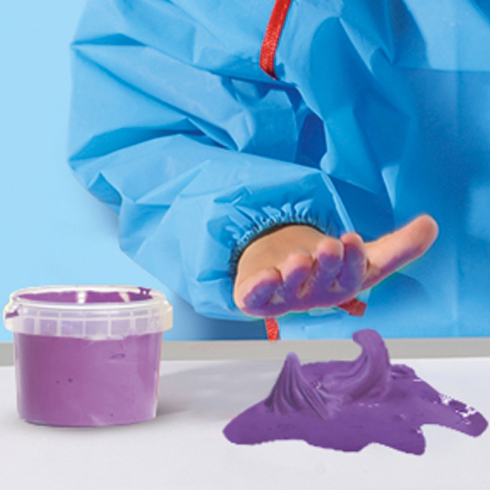 SES Creative My First Fluffy Fingerpaint 120ml 4 Pack Image 3