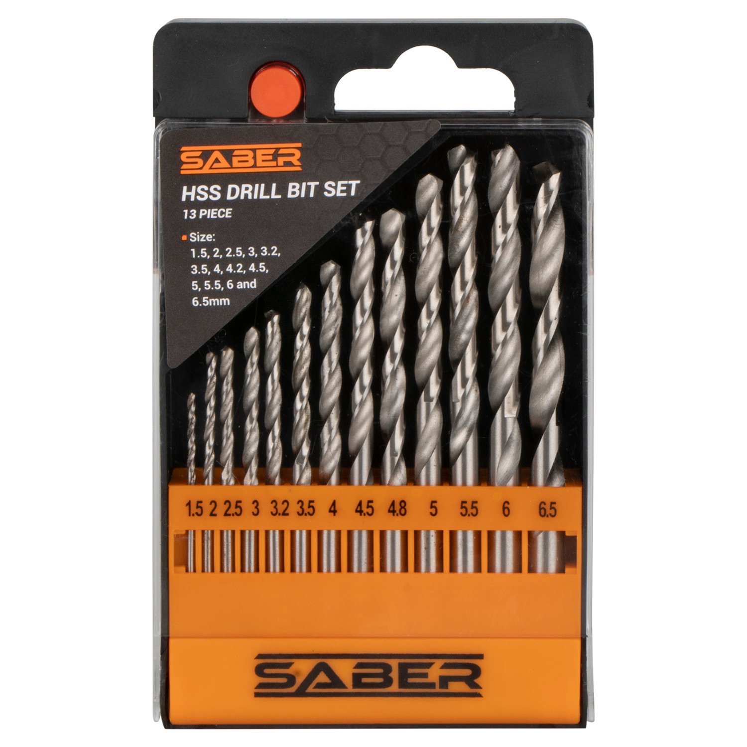 Saber 13 Piece HSS Drill Bit Set Image