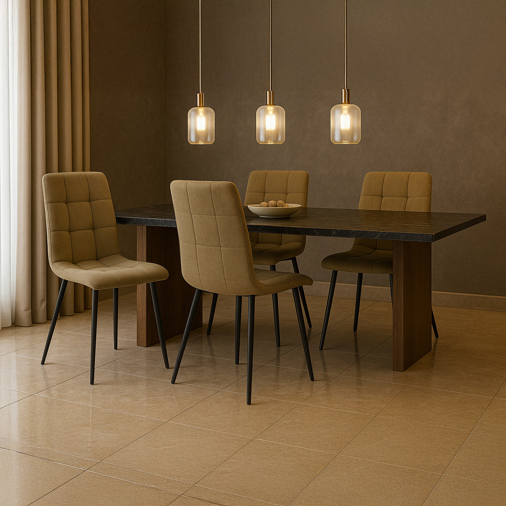 DS Living Colette Cedar Dining Chair Set of 2 Image 4