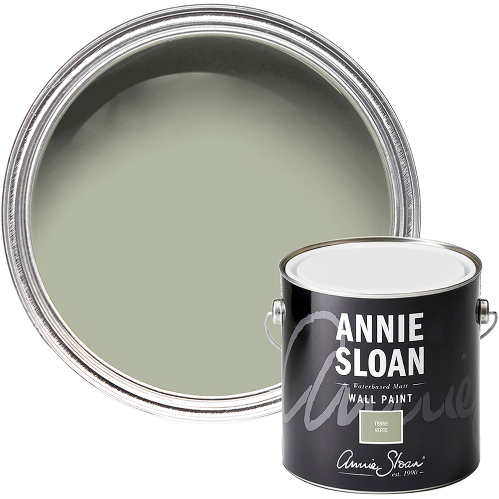 Annie Sloan Terre Verte Matt Wall Paint 2.5L Image 1
