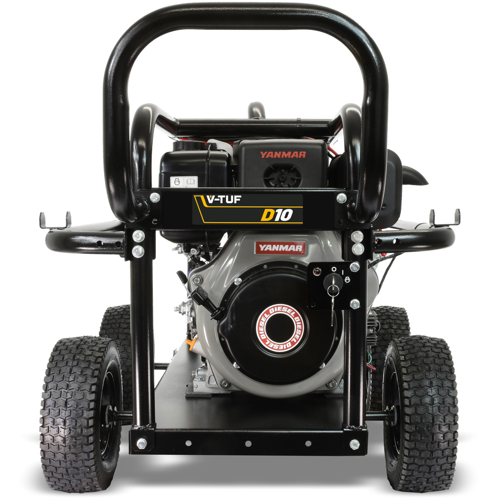 V-TUF D10 10HP Yanmar Diesel Pressure Washer 170Bar with Gearbox Pump Image 3