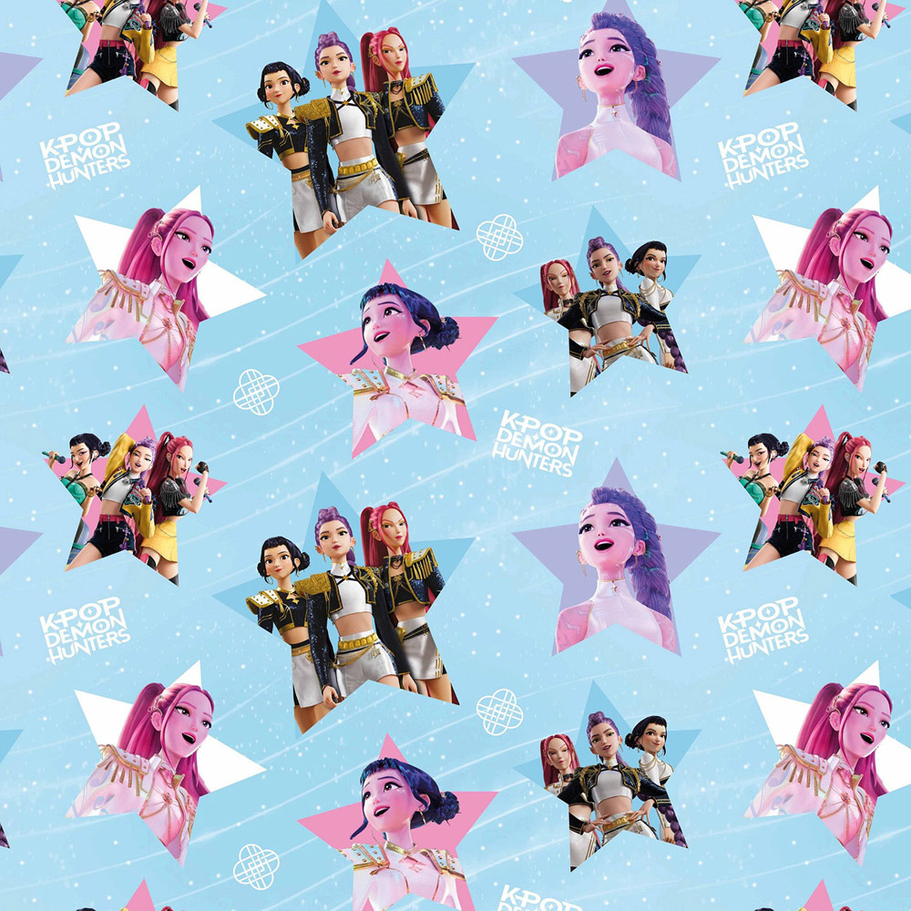 Christmas KPop Gift Wrapping Paper Image 4