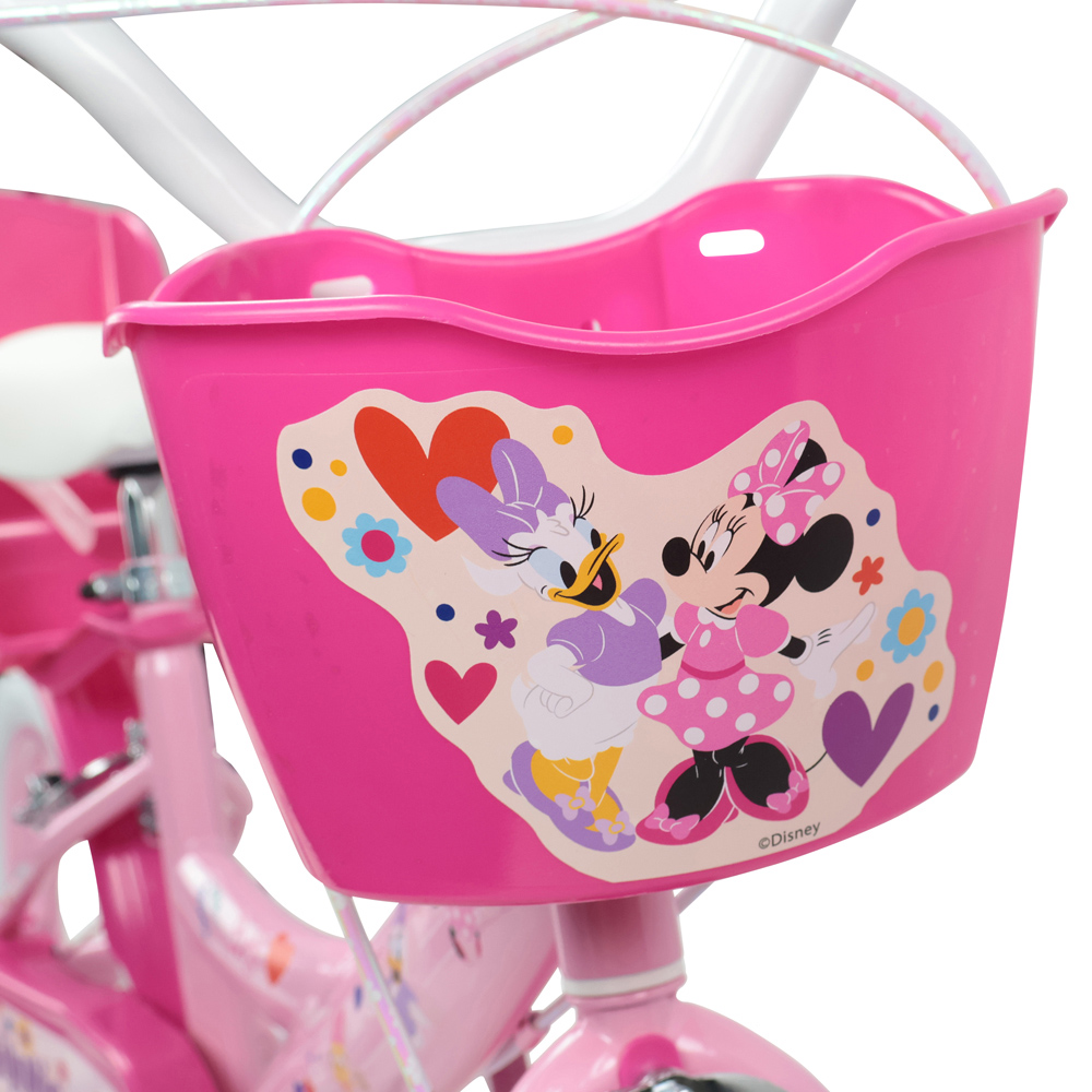 Denver Disney Minnie 14 inch Kids Bicycle with Stabilisers Image 2