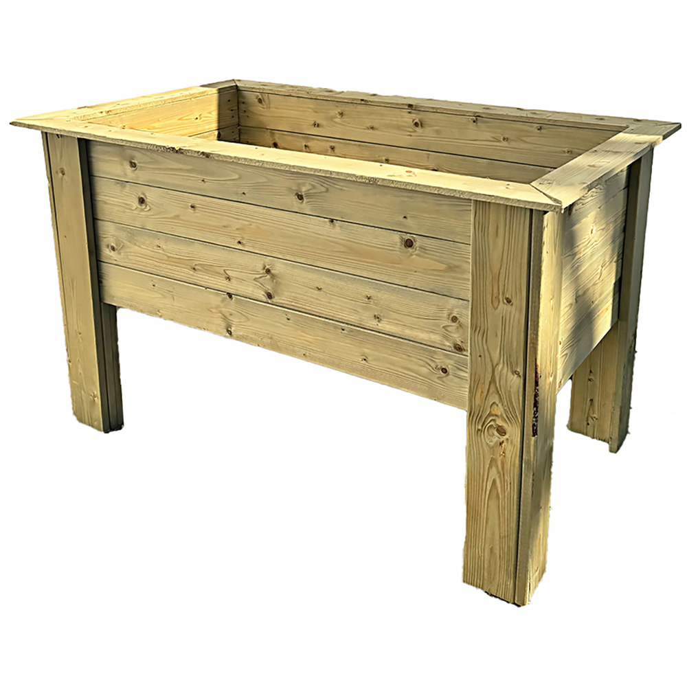Shire Bloom Wooden Deep Planter 71 x 111 x 62cm Image 3