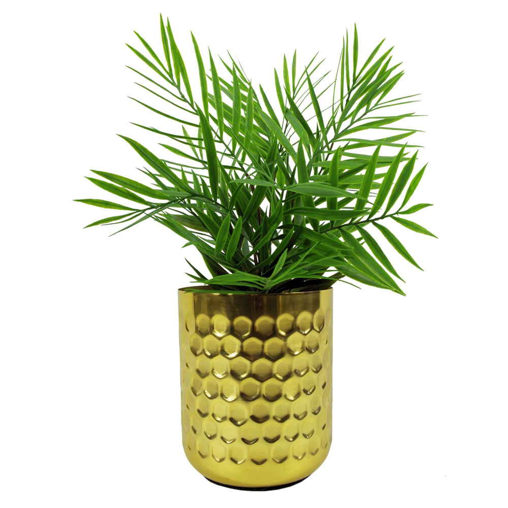 Leaf Bamboo Palm Bush Artificial Plant 40cm 6 Pack Image 6