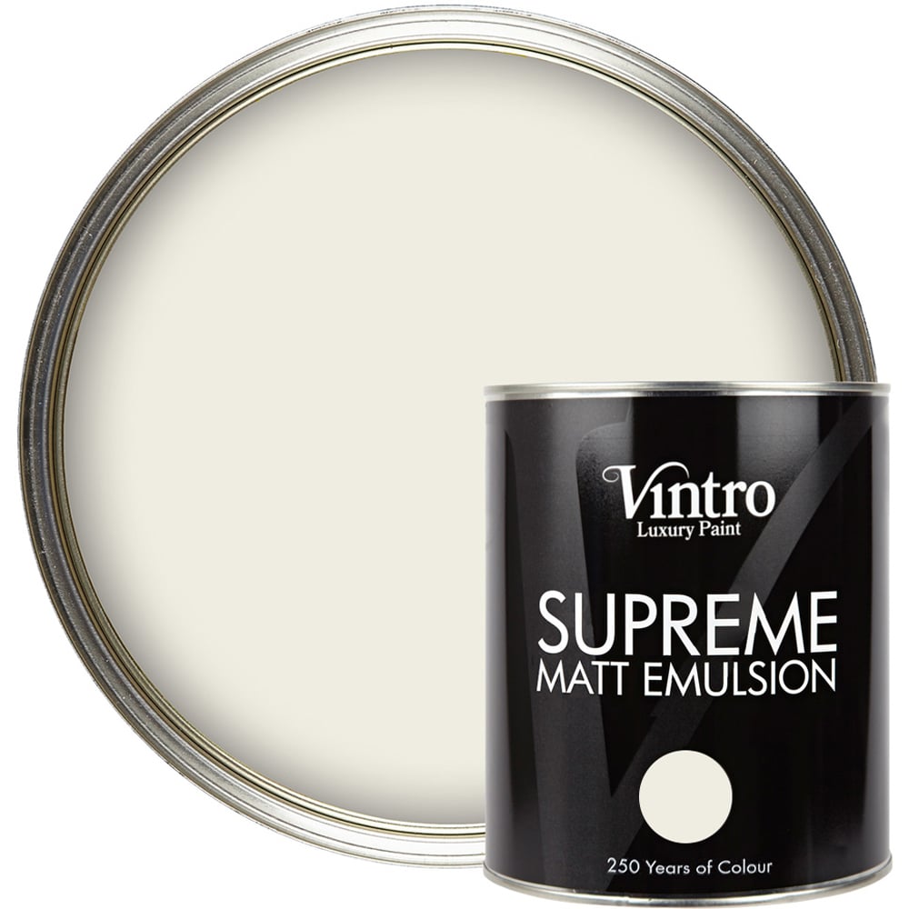 Vintro Paint Trafalgar Square Matt Emulsion Interior Paint 1L Image 1
