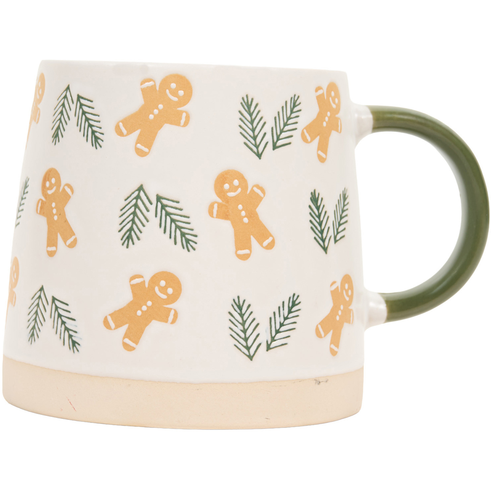 Holly and Gingerbread Mug Image 2