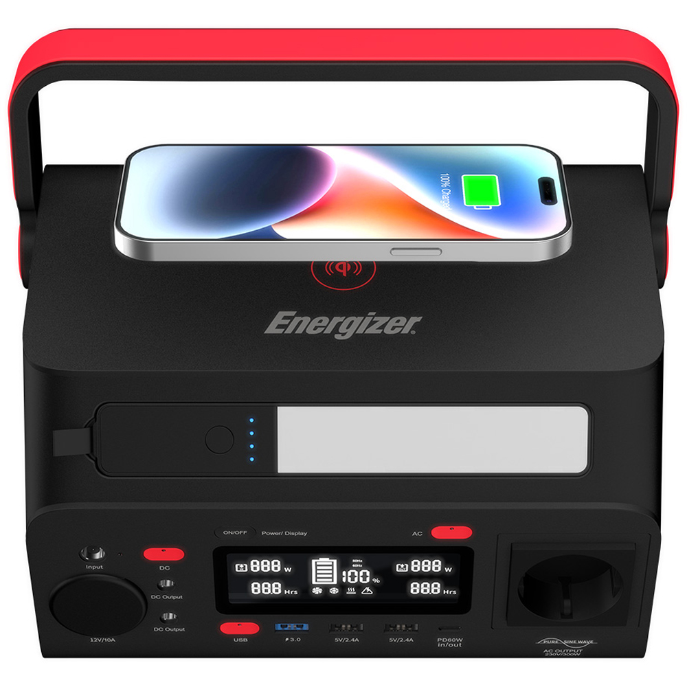 Energizer Black Power Station 300Wh Image 4