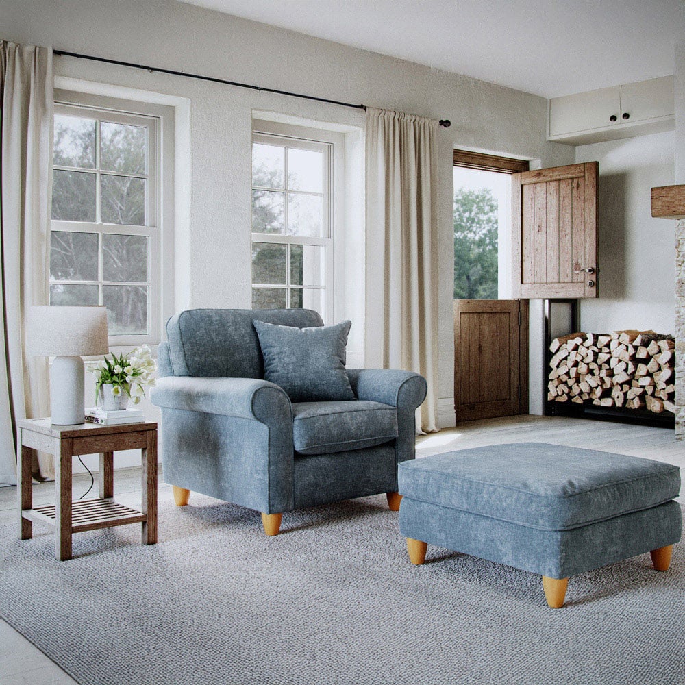 Sinatra Glory Steel Armchair Image 3