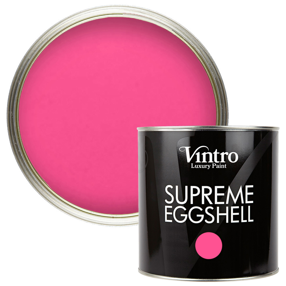 Vintro Paint Deptford Pink Eggshell Paint 2.5L Image 1