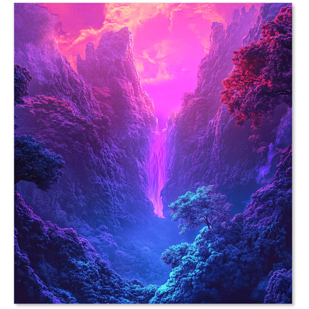 Warren Reed Designer Elena Sable 00025 Glass Kitchen Splashback 65 x 60cm Image 2