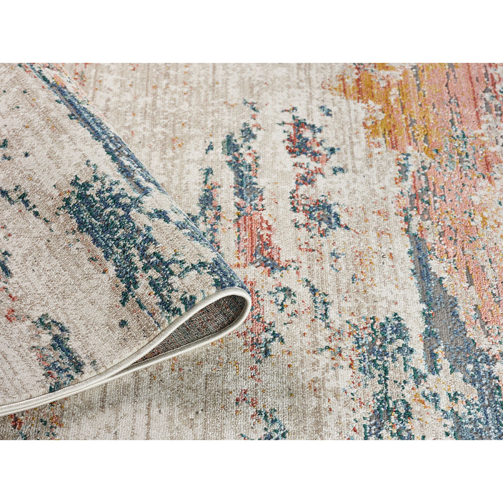 Portland Urco Sigma Delta Cream Non Slip Rug 120 x 170cm Image 3