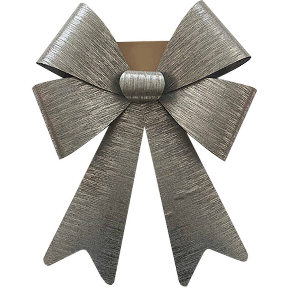 Grey Christmas Bow - XL Image