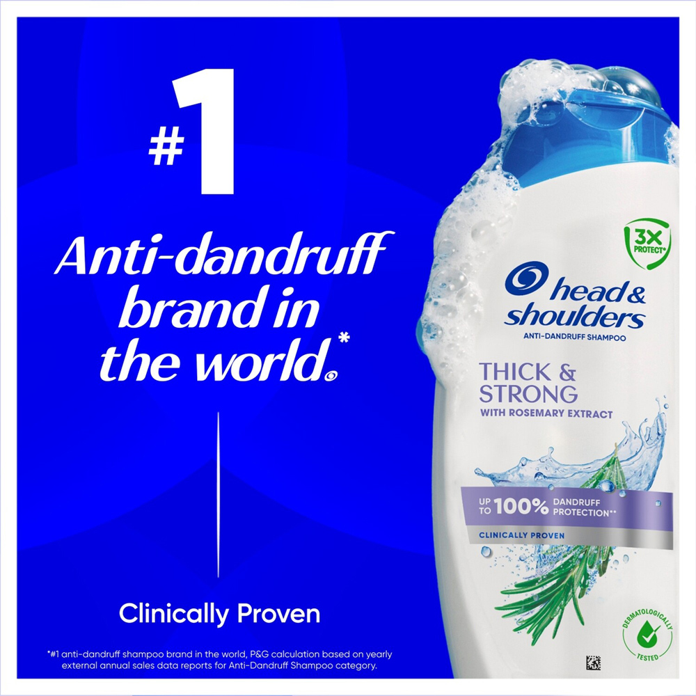 Head and Shoulders Thick and Strong Shampoo Image 7
