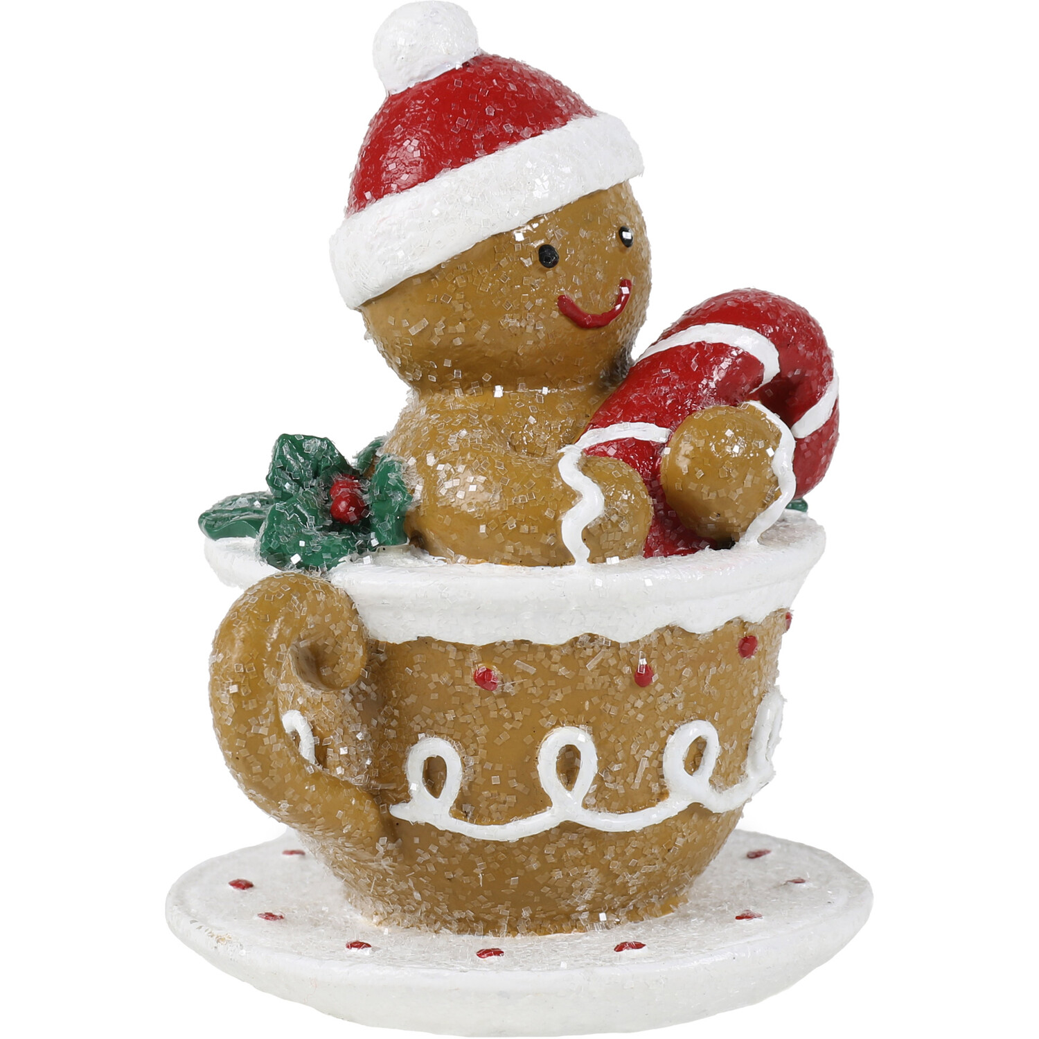 Cute Gingerbread Ornament - Brown Image 3