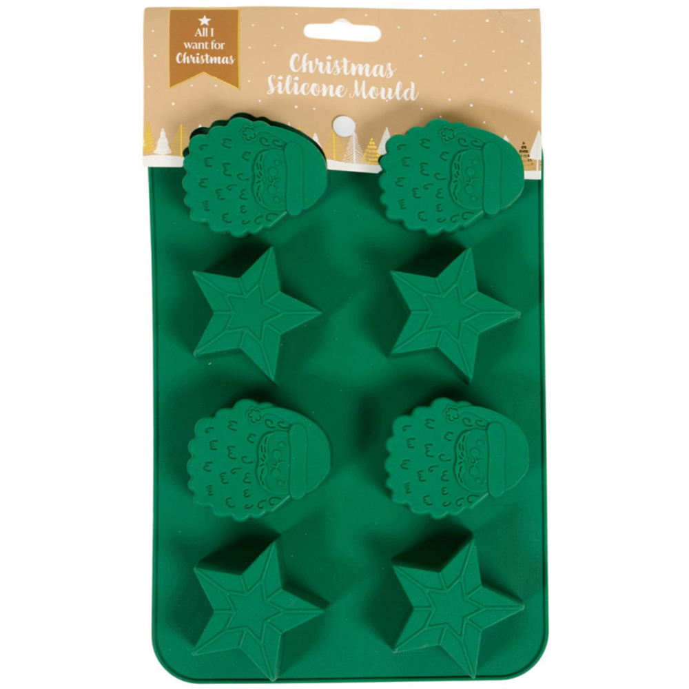 Christmas Shapes Silicone Mould Image 4
