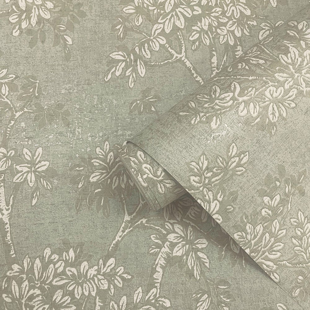 Holden Decor Hawthorn Trail Sage Wallpaper Image 2