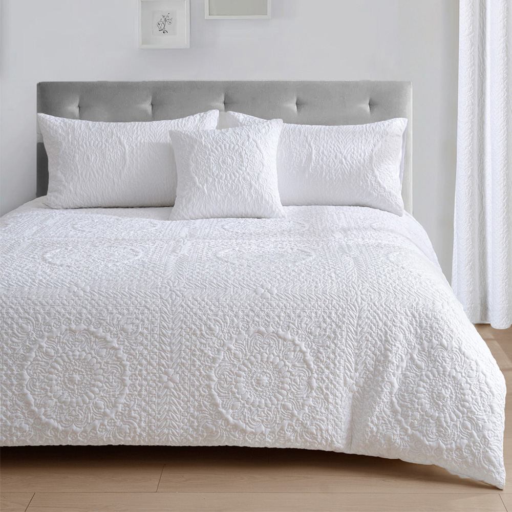 Velosso Winchester Single White Duvet Set Image 1