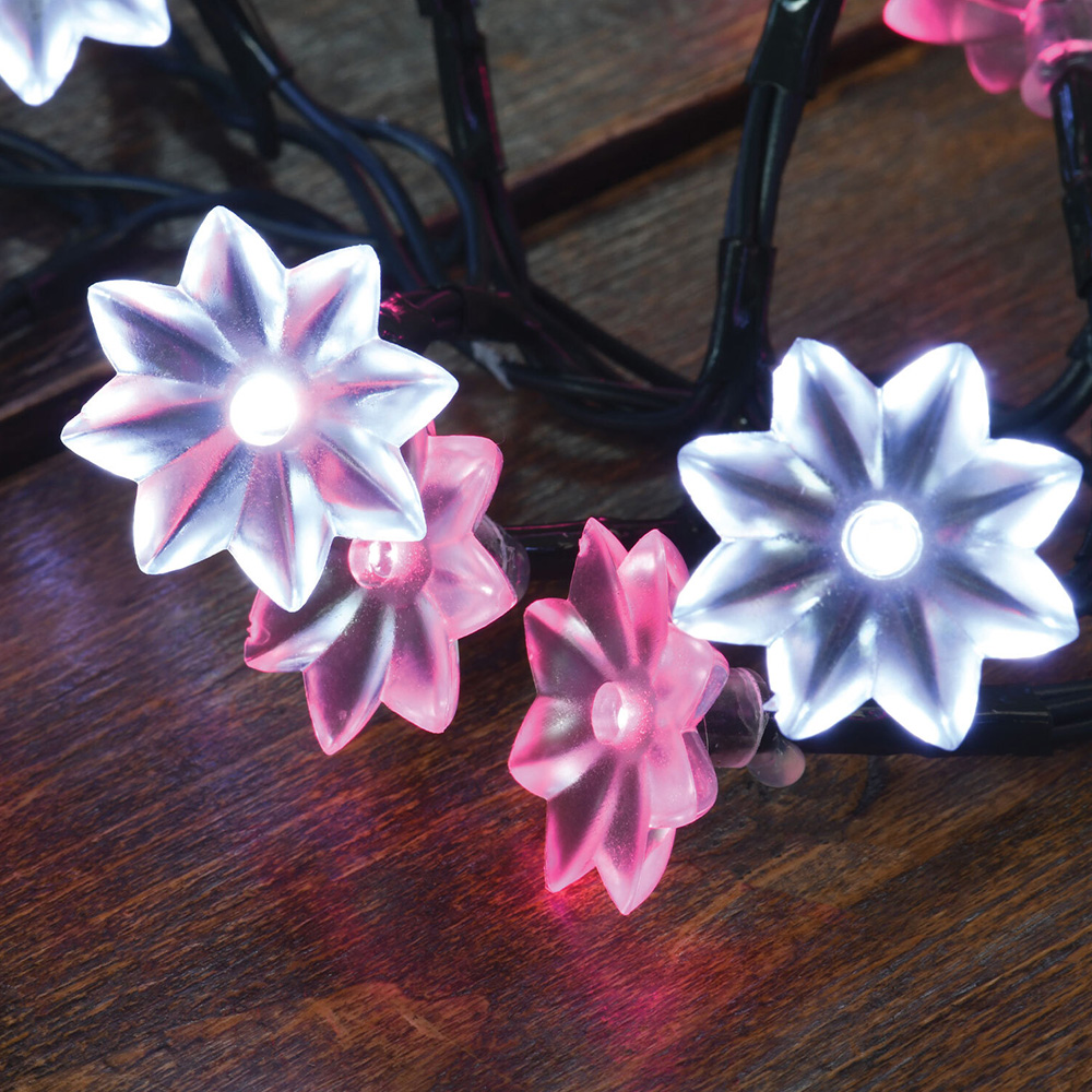 90 LED Flower String Light Image 3