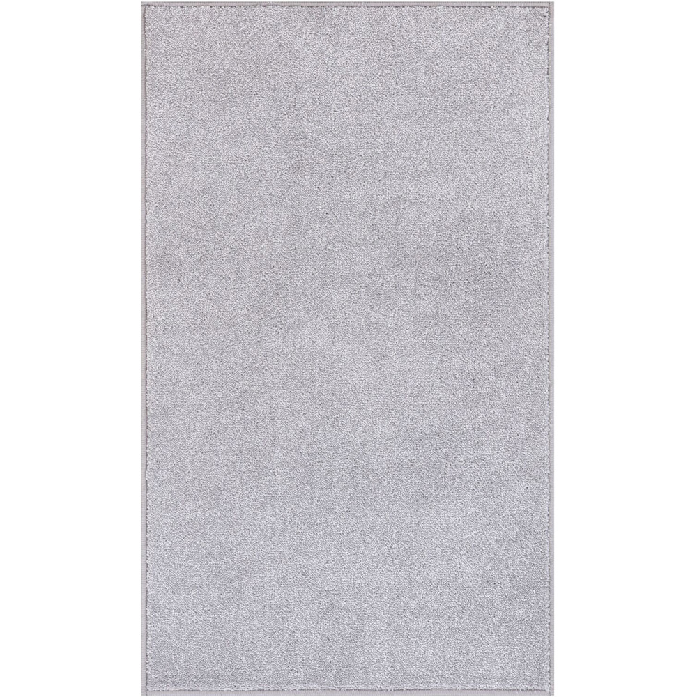 Seattle Washable Rug - Silver / 160cm Image 1