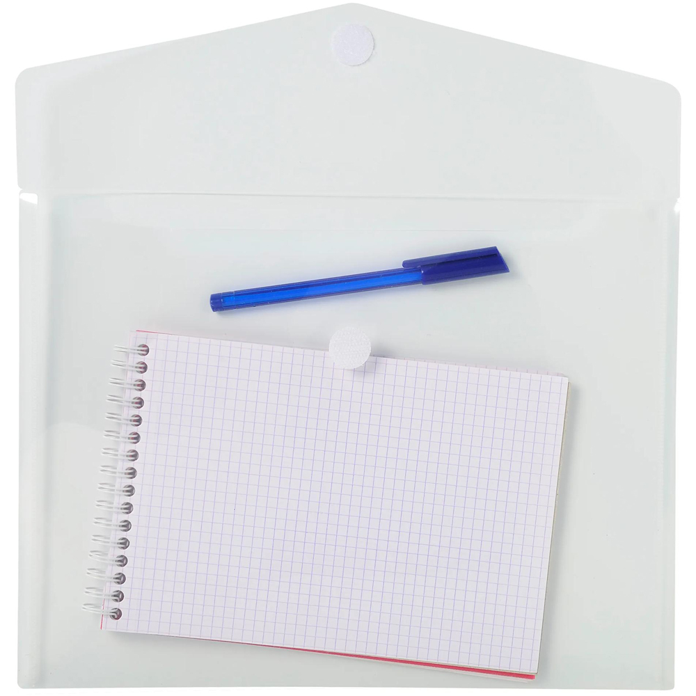 Exacompta A4 Frosted PP Envelope Pocket 10 Pack Image 4