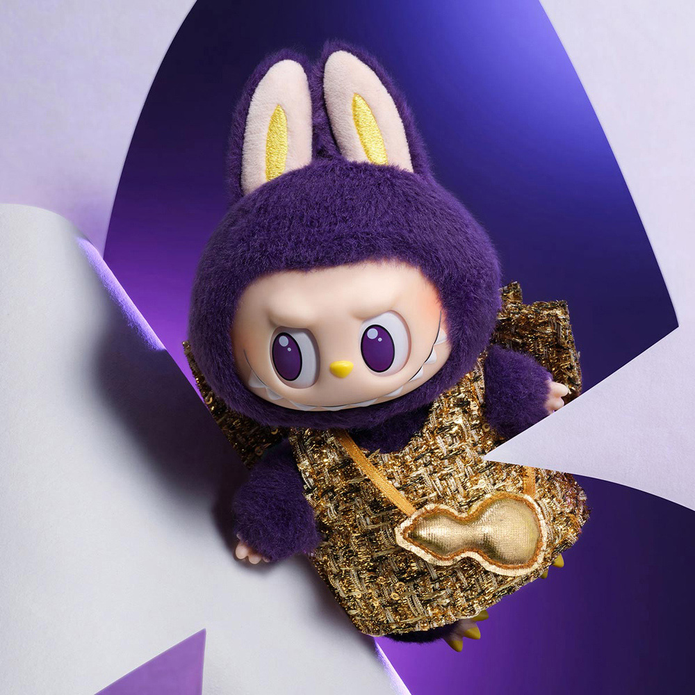 Pop Mart The Monsters Labubu X Pronounce Wings of Fortune Pendant Image 3