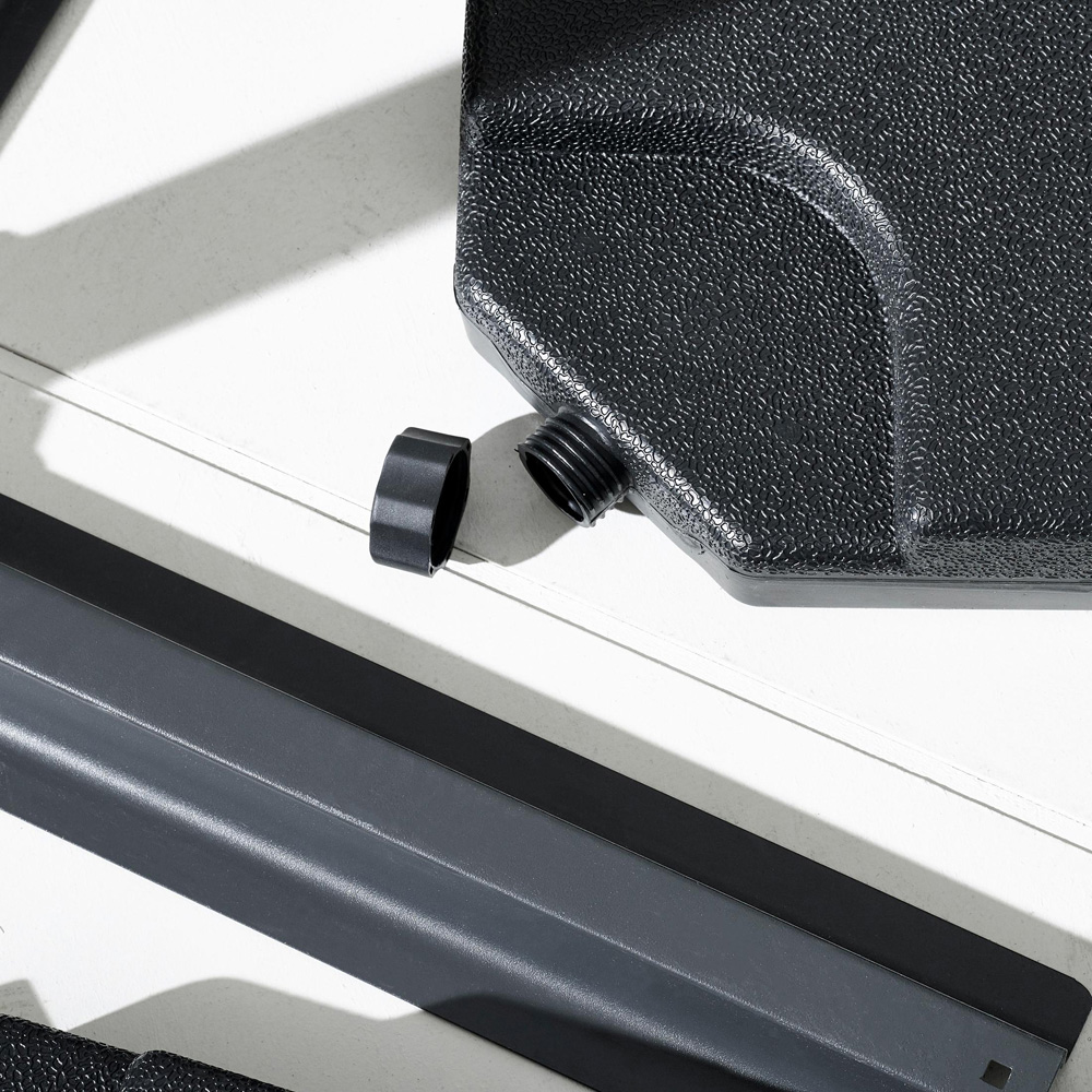 Furniturebox Gretna Black Cantilever Parasol Base Image 3