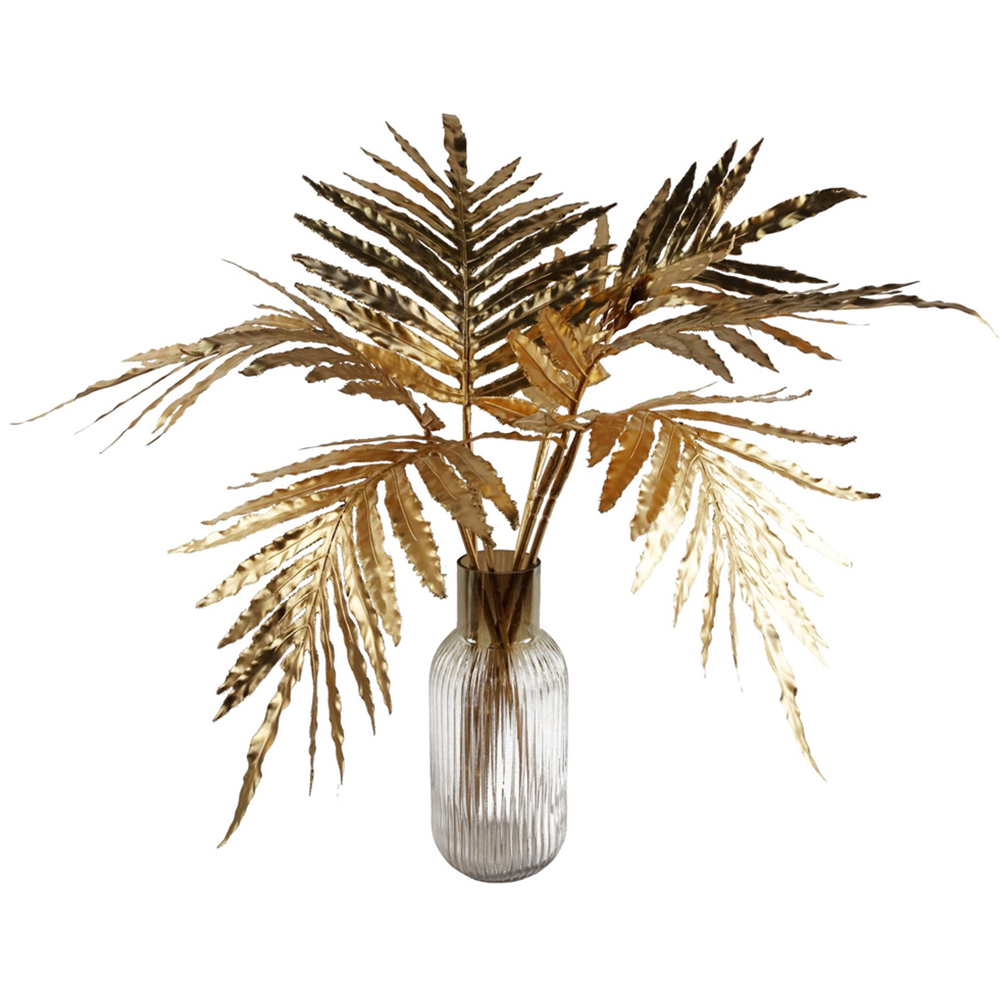 Botanik Ombre Ridged Glass Vase 34cm Image 4