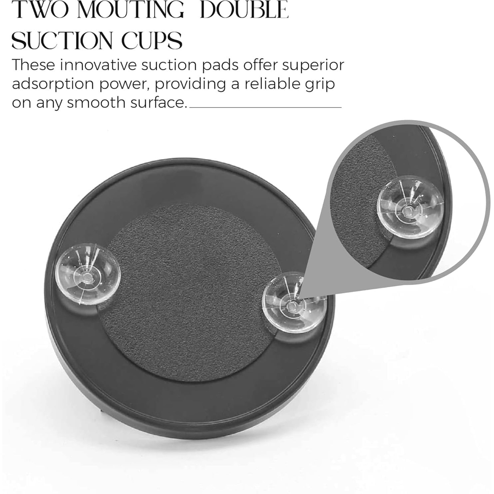 ATEK 20x Portable Magnifying Makeup Mirror with Suction Cups Image 5