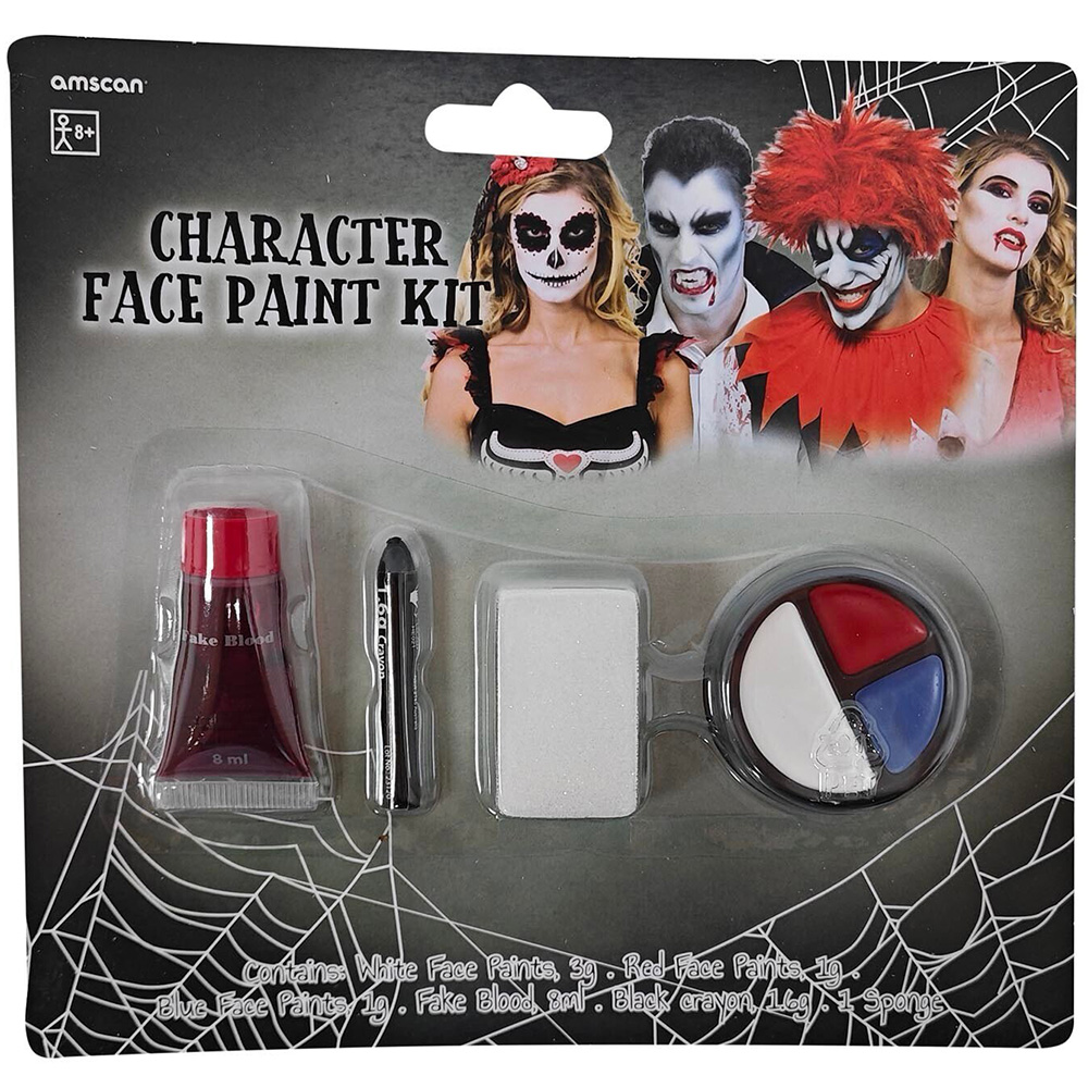 Halloween Character Face Paint Kit Image
