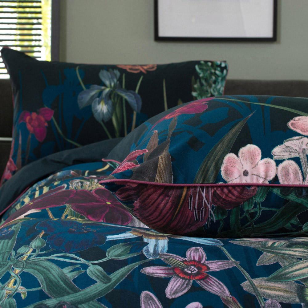 The Lyndon Company Tivoli Super King Size Nighttime 180 Thread Count Duvet Set Image 2