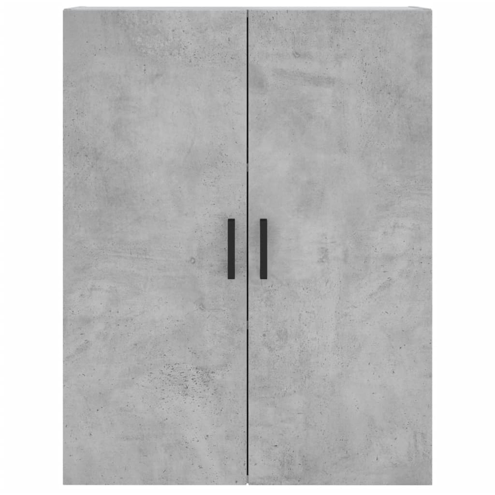 vidaXL 4 Door Concrete Grey Tall Highboard Image 6