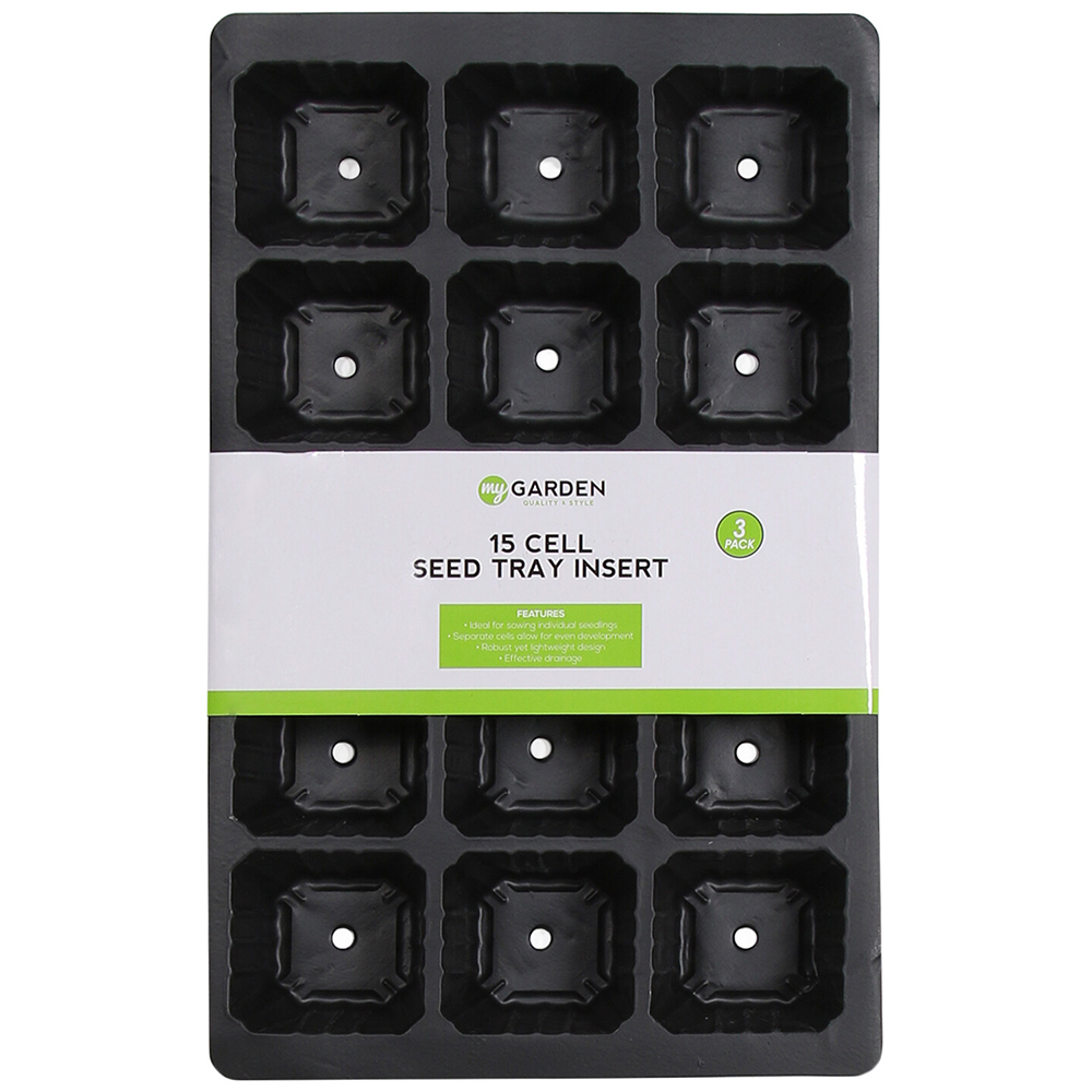 Pack Of Cell Inserts - Black / 15 cells per tray Image