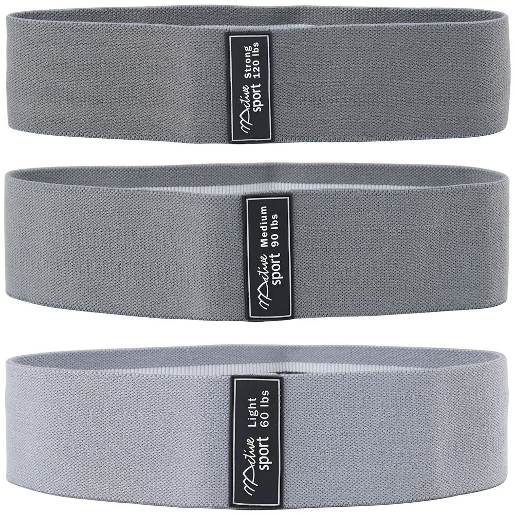 Pack of Three Active Sport Cotton Resistance Bands Image 2