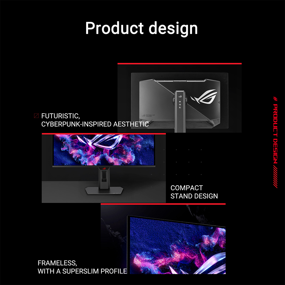 ASUS ROG Strix XG27AQDMESZ OLED Gaming Monitor 27 inch Image 7