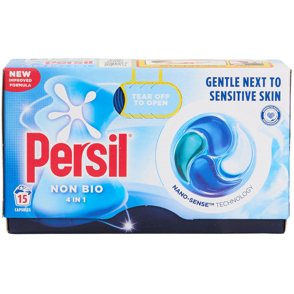 Persil Non-Bio 4 in 1 Washing Capsules Image 2