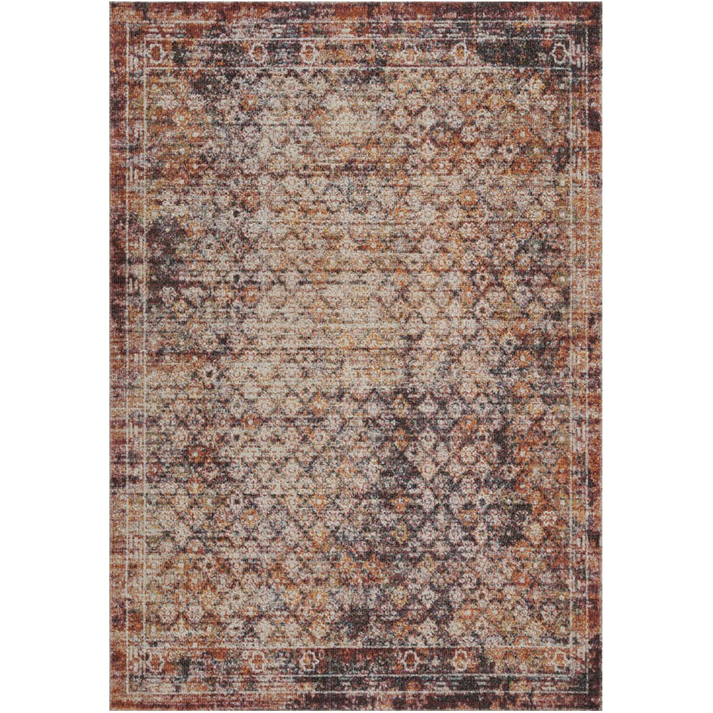 Desire Rugs Aress Multicolour Lattice Rug 200 x 290cm Image 1