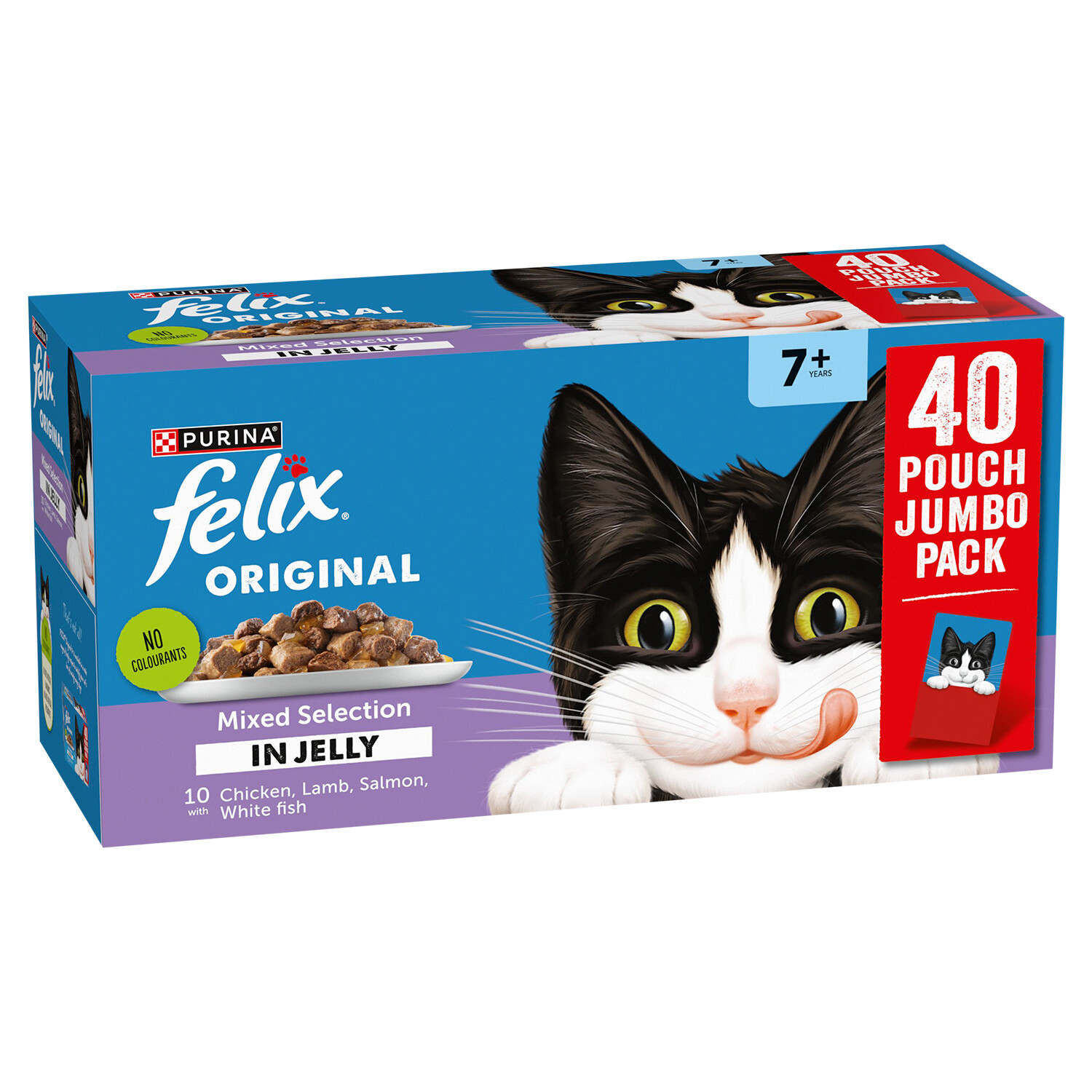 Felix Senior Wet Cat Food - 40 Image 2