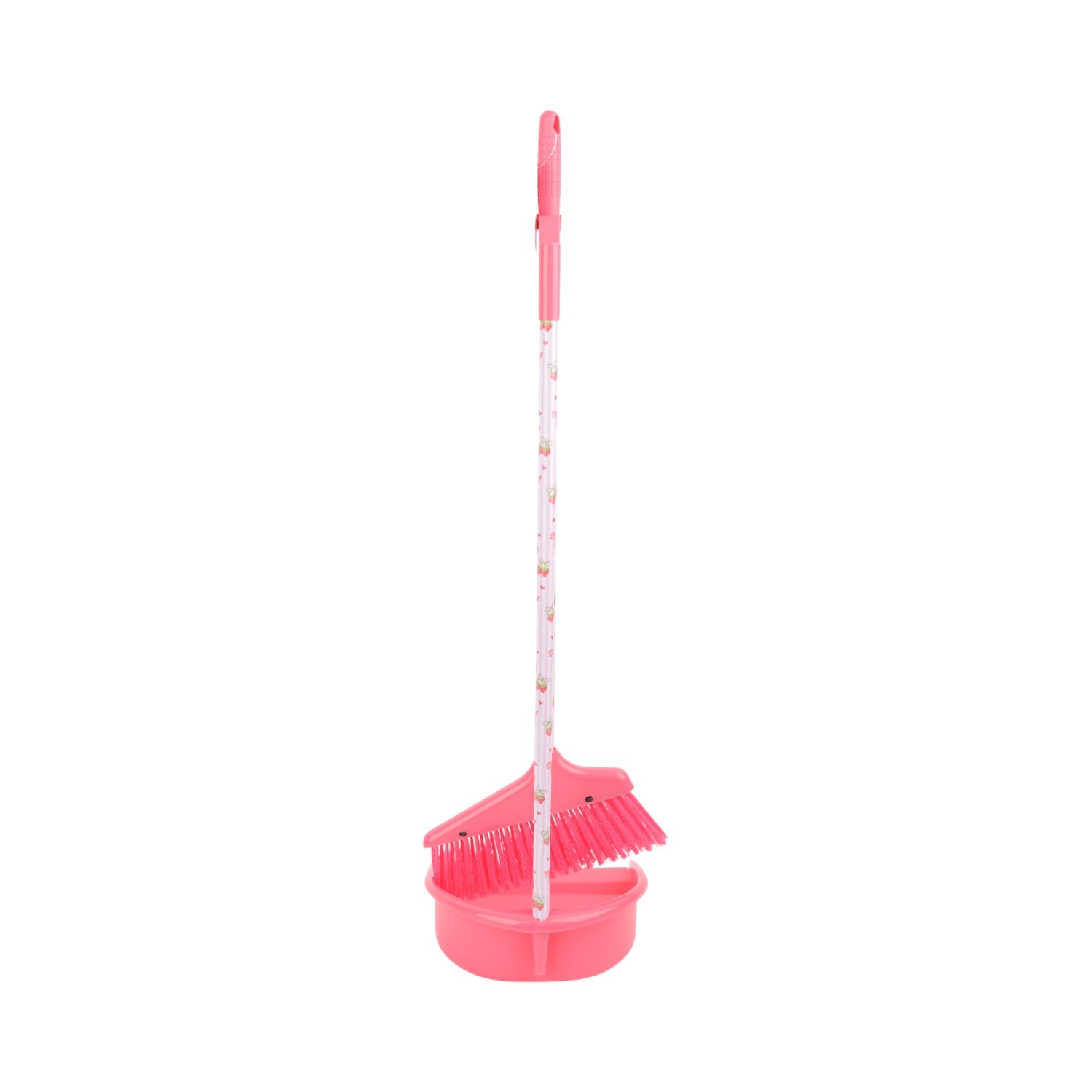 Berry Sweet Long Handle Broom and Dustpan Pink Image 4