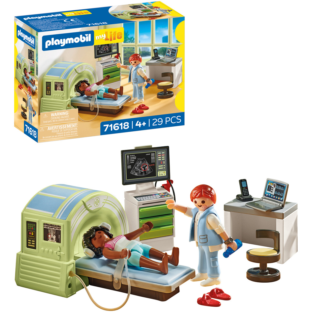 Playmobil MRI with Patient Playset 29 Piece Image 4