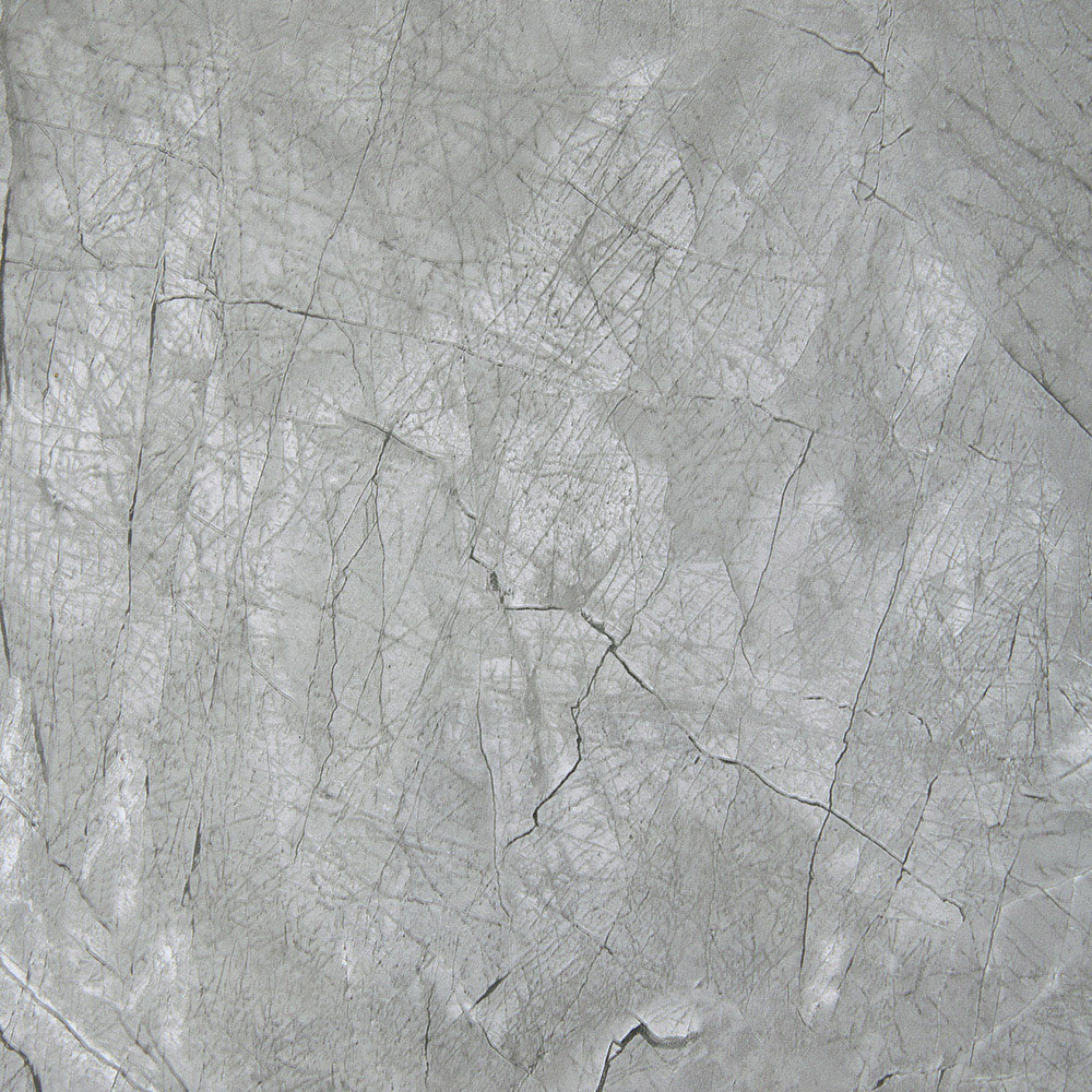 Living and Home Marble Effect Grey PVC Self Adhesive Wallpaper Image 1