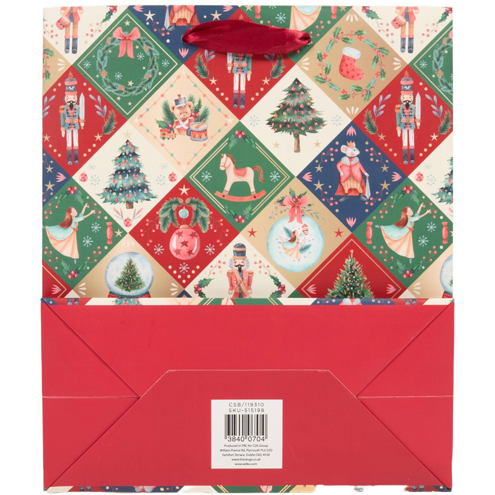 Nutcracker Christmas Gift Bag Medium Image 3