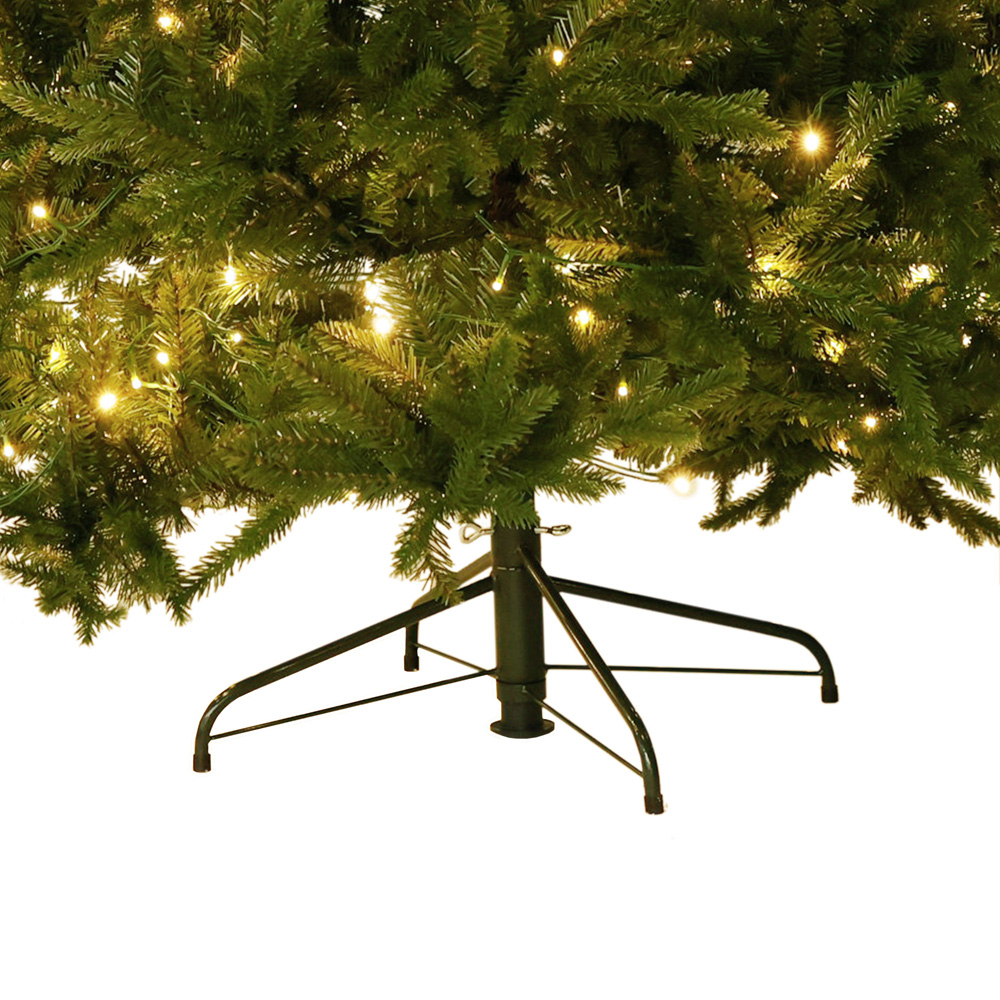 Charles Bentley Luxury Pre Lit Hinged Artificial Christmas Tree 6ft Image 3