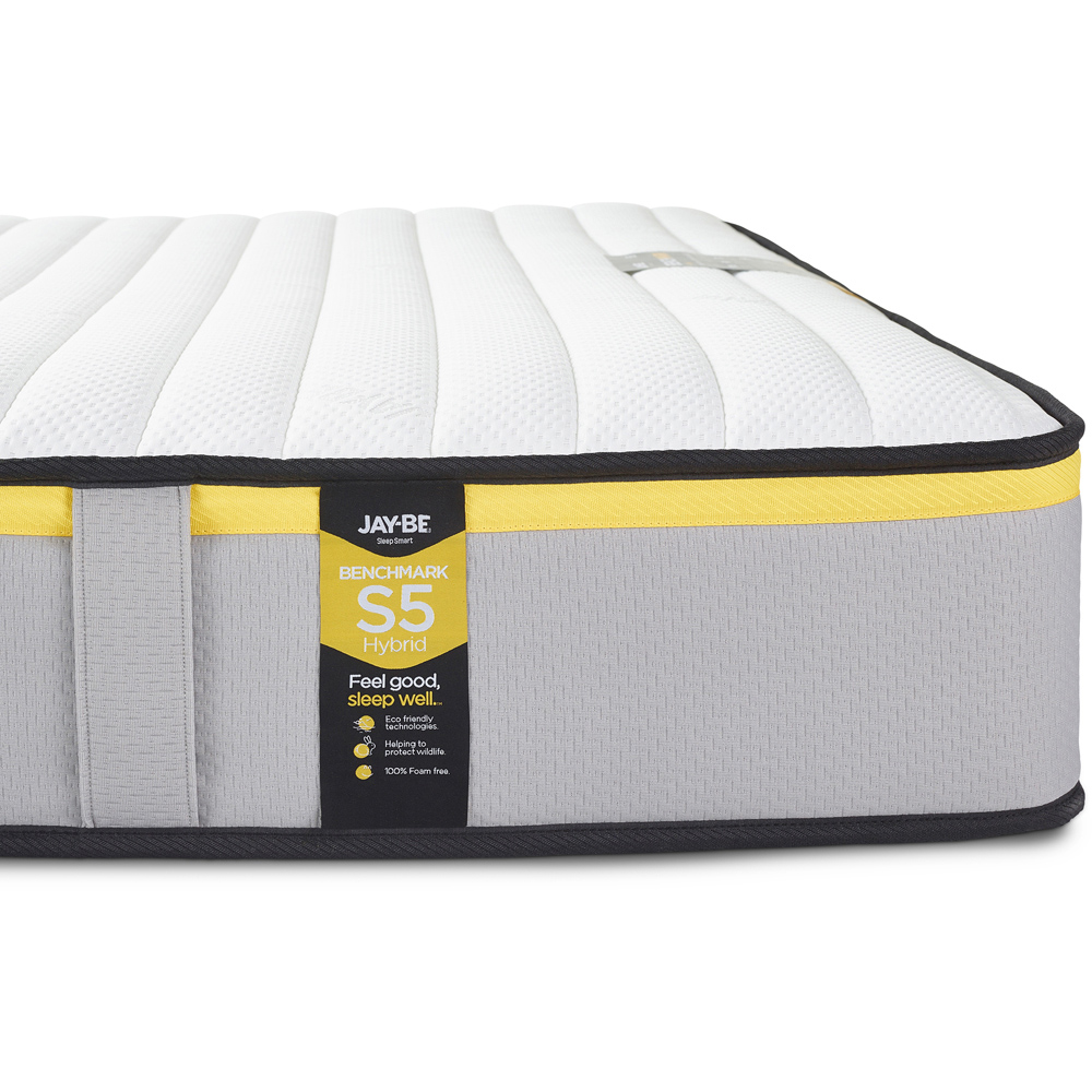 Jay-Be Benchmark S5 Small Double Hybrid e-Sprung Eco-Friendly Mattress Image 3