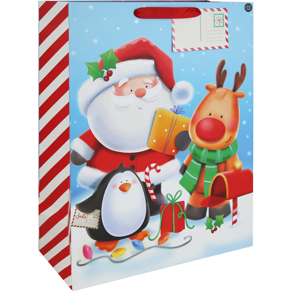 Festive Characters Gift Bag Extra Large Image 5