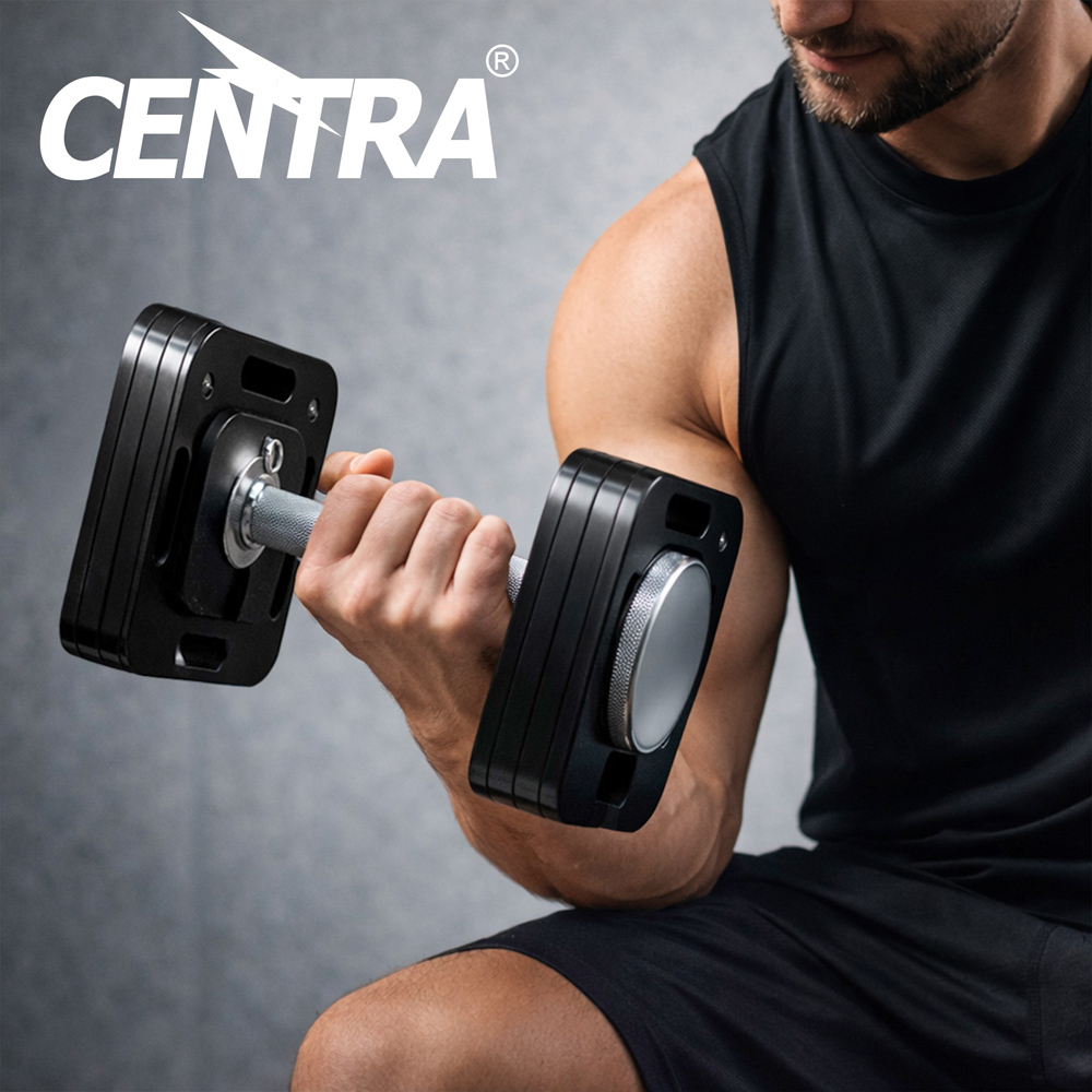 Traderight Centra 4-20kg Adjustable Dumbbell Set with Auto-Lock Image 8
