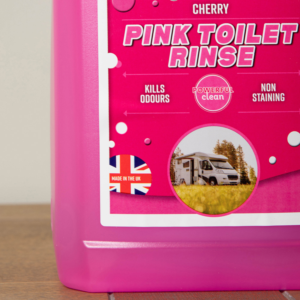 Samuel Alexander Flow Cherry Pink Toilet Flush Concentrated Cleaning Rinse 2.5L Image 4